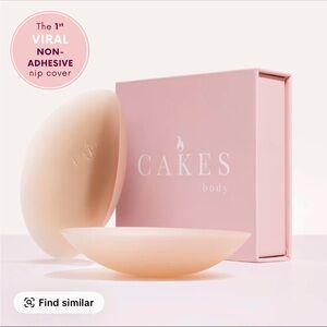Cakes Body-Non-adhesive Nip Covers-NO GLUE- 100% Silicone- Seamless